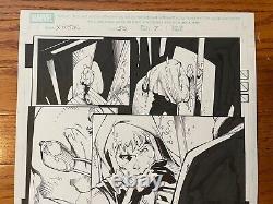 Larry Stroman Original Comic Art / Marvel X-Factor 35 (2008) / Longshot / Guido