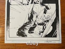 Larry Stroman Original Comic Art / Marvel X-Factor 35 (2008) / Longshot / Guido