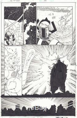 Last Fantastic Four Story #1 p. 36 Cool Galactus 2007 art by John Romita Jr