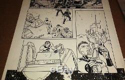 Last Fantastic Four Story p. 19 John Romita Jr/Scott Hanna/Stan Lee original art