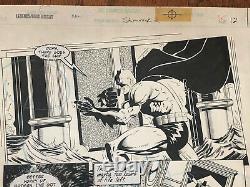 Legends Dark Knight Batman Original Art DC Comics Issue 113 Pg 12
