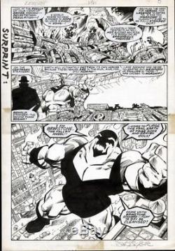 Legends issue 2, page 7 Original comic book art John Byrne, Karl Kesel Darkseid