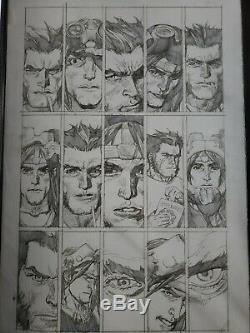 Leinil Yu Marvel Original Art Ultimate Wolverine Vs Hulk #5 p. 20