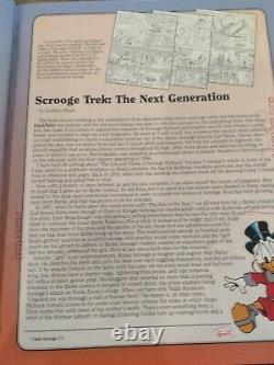 Life and Times of Scrooge McDuck+ #386/1000 Signed by Don Rosa & original art