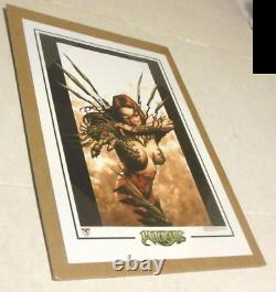 Litho 12 X 18 Top Cow Fine Art Lithograph J. G. Jones Witchblade Make Offer