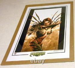 Litho 12 X 18 Top Cow Fine Art Lithograph J. G. Jones Witchblade Make Offer