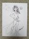 Mark Bagley Mary Jane (spider-man) Convention Sketch Original Art