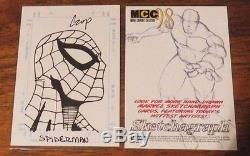 MCC 98 Fleer Marvel Creator Collection Sketchagraph Spider-man by John Czop MINT