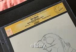 MIKE MIGNOLA Original Art HELLBOY Sketch CGC SS CERTIFIED signed movie 1 2 9.8