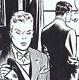 Milton Caniff Beautiful Terry & Pirates Original Hand-drawn One-of-a-kind 1-5-42