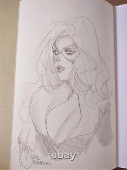 MIRKA ANDOLFO 2020 YEARLY ARTBOOK With BLACK CAT SKETCH ORIG. ART! FREE SHIPPING