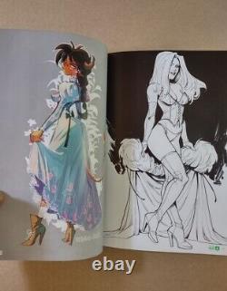 MIRKA ANDOLFO 2020 YEARLY ARTBOOK With BLACK CAT SKETCH ORIG. ART! FREE SHIPPING