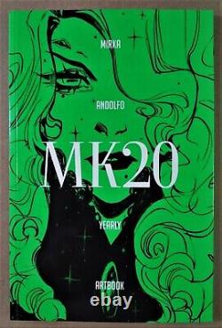 MIRKA ANDOLFO 2020 YEARLY ARTBOOK With BLACK CAT SKETCH ORIG. ART! FREE SHIPPING