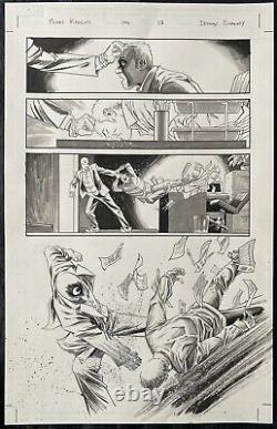 MOON KNIGHT VOL 7 #4 PAGE 17 ORIGINAL COMIC ART DECLAN SHALVEY MR KNIGHT WithCOA