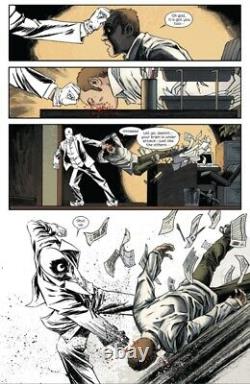 MOON KNIGHT VOL 7 #4 PAGE 17 ORIGINAL COMIC ART DECLAN SHALVEY MR KNIGHT WithCOA