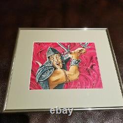 MTG Alpha Berserk original painting art by Dan Frazier for Magic The Gathering