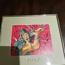 MTG Alpha Berserk original painting art by Dan Frazier for Magic The Gathering