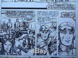 Machine Man Original Art Windsor-Smith Trimpe Marvel Issue 1 Page 13