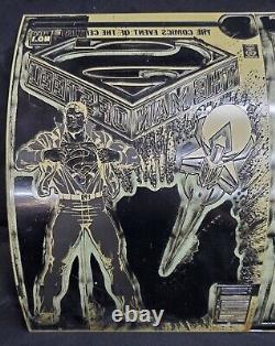 Man of Steel #1 Original Printing Plate 1986 Superman DC Comic Art John Byrne