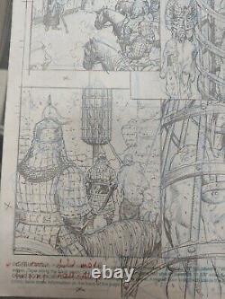 Mandarin Spawn (Image Comics) #165, Pg 19, LAN MEDINA Original Pencil Art Page