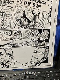 Mark Bagley Original Interior Art Hennessy Spider-man Life Story Issue 2 Page 3