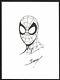 Mark Bagley Signed Original Marvel Comic Art Sketch Ultimate Amazing Spiderman