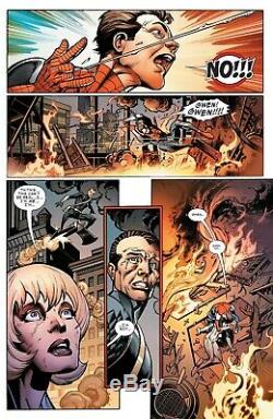 Mark Bagley Signed 2019 Spider-man Original Art-death Of Gwen Stacy