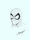 Mark Bagley Signed Original Marvel Comics Art Sketch The Amazing Spider-man