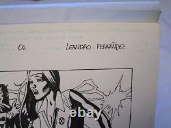 Marvel Comics New Mutants Issue 44 Page 6 Leonardo Fernandez Original Comic Art