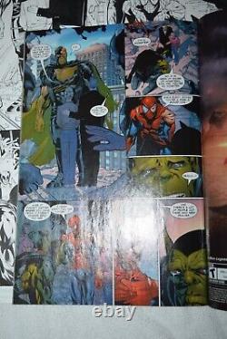Marvel Knights Spider-Man 18 Interior page 20 original art Billy Tan Skrull Cap