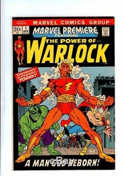 Marvel Premiere #1 (Apr 1972) WARLOCK ORIGIN! GIL KANE ART! HIGH GRADE COPY