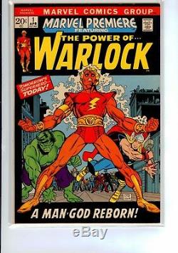 Marvel Premiere #1 (Apr 1972) WARLOCK ORIGIN! GIL KANE ART! HIGH GRADE COPY