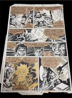 Marvel Premiere #41 Original Comic Art Tom Sutton Dave Cockrum Joe Sinott (1978)