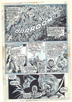 Marvel Premiere #8 p. 6 Dr. Strange and Clea 1973 art by Jim Starlin