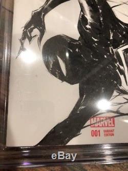Marvel Spider-man 1 Cgc 9.8 Ss Original Sketch Cover Jae Lee Hot Comic Art