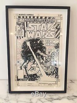 Marvel Star Wars #45 original cover art