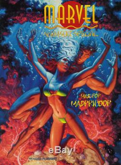 Marvel Swimsuit Special #4 p 24, Pat Broderick, Polaris, X-Factor, Splash, 1995