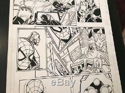 Marvel Team Up V2 #5 Page 5 Original Published Comic Art by Tom Grindberg 1997