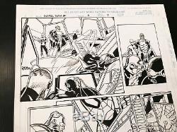 Marvel Team Up V2 #5 Page 5 Original Published Comic Art by Tom Grindberg 1997