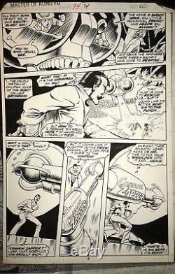 Master of Kung Fu Issue 74 Page 2 Marvel Comics original art Mike Zeck 1979