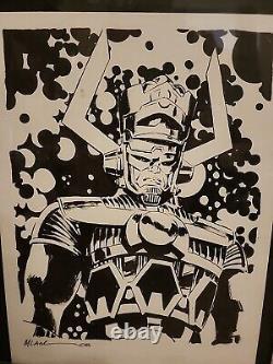 Michael Lark Original Sketch GALACTUS/MARVEL/FANTASTIC FOUR