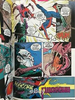 Midnight Sons Morbius Spider-man Original Art