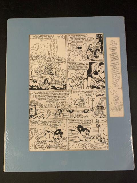 Mighty Mouse #1 Comic Page 20 Original Art Page By Ernie Colon (1990)