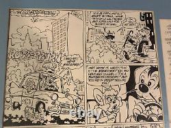 Mighty Mouse #1 Comic Page 20 Original Art Page by Ernie Colon (1990)