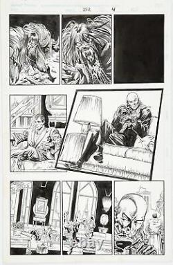 Mike Deodato Jr & Al Milgrom Spider-man 252 Original Comic Book Art Page Oa Cgc