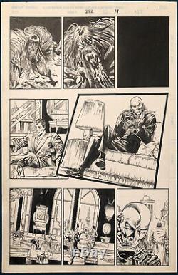 Mike Deodato Jr & Al Milgrom Spider-man 252 Original Comic Book Art Page Oa Cgc