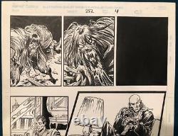 Mike Deodato Jr & Al Milgrom Spider-man 252 Original Comic Book Art Page Oa Cgc