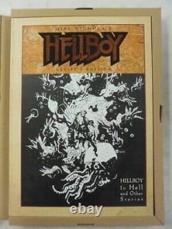 Mike Mignola HELLBOY ARTISTS EDITION Hard Cover BOOK HC Comic Art Pages OOP
