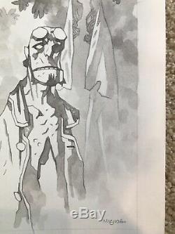 Mike Mignola Original Art Hellboy In Hell #7
