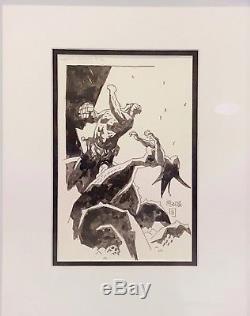 Mike Mignola Original Comic Art Labeled Library Edition #1 from 2003 Hellboy